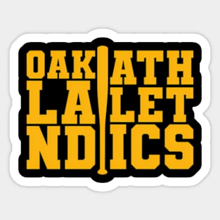 Athletics Sticker